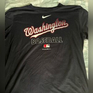 Men’s Nike Washington nationals dry fit shirt